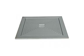 Aluminium deksel enkel