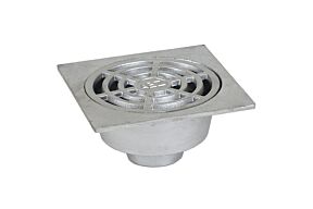 Aluminium klokrooster ABZ