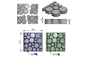 Stone & Style Aviena Circle 120 x 117 cm per m²