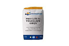 BK Pro Tegellijm Grijs C2TE S1 25 kg