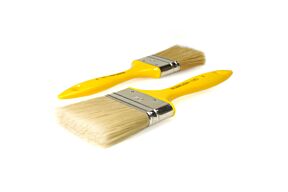 Platte verfborstel 3"