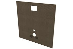 Bouwplaat hangtoilet