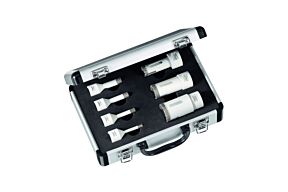 Carat EHS Tegel-/natuursteenboorset Ø6, 8, 10 & 12, 20, 27 & 35 mm