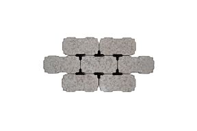 Betonklinker Waterpasserend Grijs 22 x 11 x 10 cm (6,44 m²)