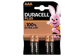 Duracell Alkaline Plus AAA-batterijen