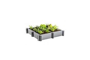 Ecoo Moestuinbak "Garden Box" 120 x 120 x 22 cm