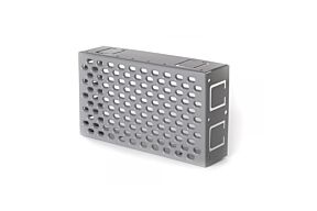 Tilmar GevelFix-IN RVS Inzetrooster Grijs 210 x 115 mm