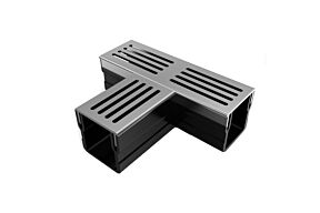Stardrain mini aluminium T-stuk