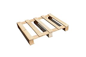 Nieuwe houten pallet halfformaat 80 x 60 cm