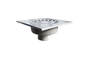 PVC Klokput 30x30 grijs