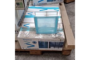 Glasdal Acquamarina Q19 SATIN 19 x 19 x 8 cm per stuk