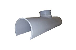 pvc zadelstuk met lijmmof