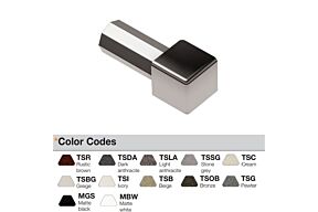 Schluter ED Q buitenhoek