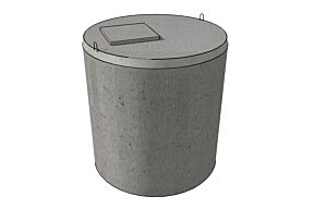 regenwaterput beton ondergronds