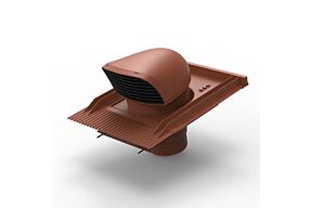 Renson design dakdoorvoer baksteen rood