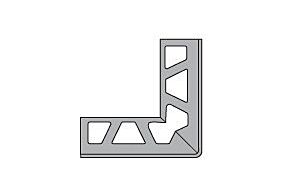 Schlüter BARA-RT/E 20/50 PG buitenhoek 90º 2500 mm