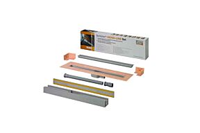 Schlüter KERDI-LINE-A set goot + rooster 80 cm