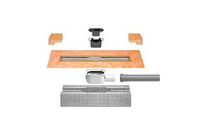 Schluter KERDI-LINE-H 40 lijnafvoergoot