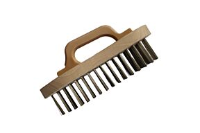 Staalborstel met handvat