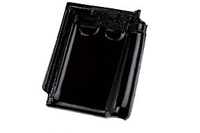 Koramic Stormpan 44 Zwart Geglazuurd 738 dakpan