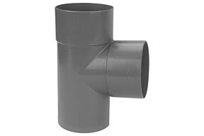 PVC T-stuk lijmmof 2 x mof