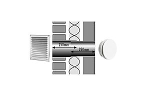 Tilmar T200-B Muurdoorvoerset