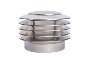 Tilmar TilVent RVS Ventilatieschacht losse kap