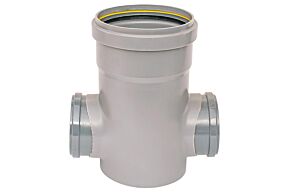 toezichtput diameter 200 mm 2 uitgangen chambre visite