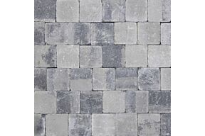 Betonklinker Damme Grijs-Zwart Getrommeld 15 x 15 x 6 cm