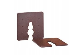 Uitvulplaatje 2 mm [bruin]