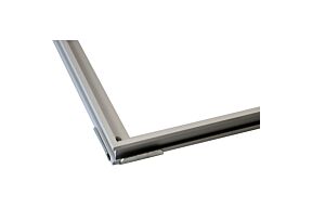 Vloermatkader aluminium 26 mm