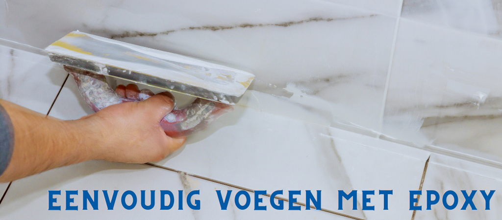 Makkelijk epoxy voegsel