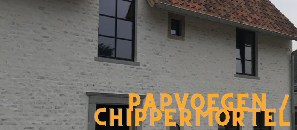 Papvoegen met Seifert chippermortel