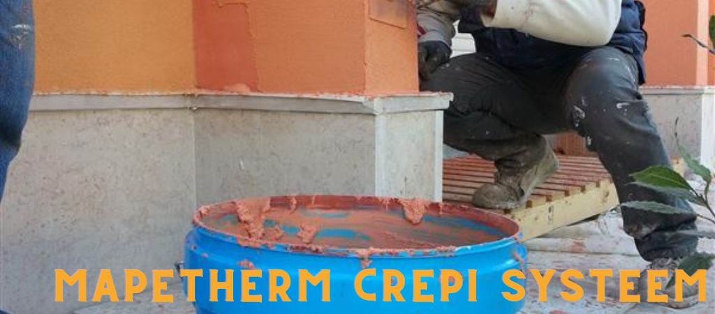 Mapetherm crepi systeem